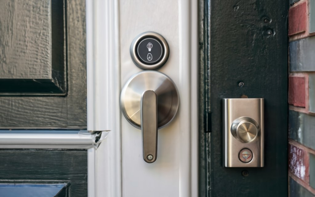Electronic Panel Doorknob