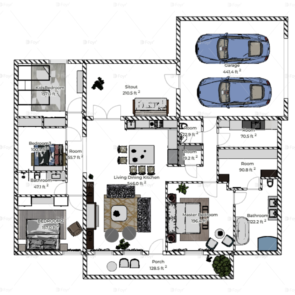 Modern Single-Storey House
