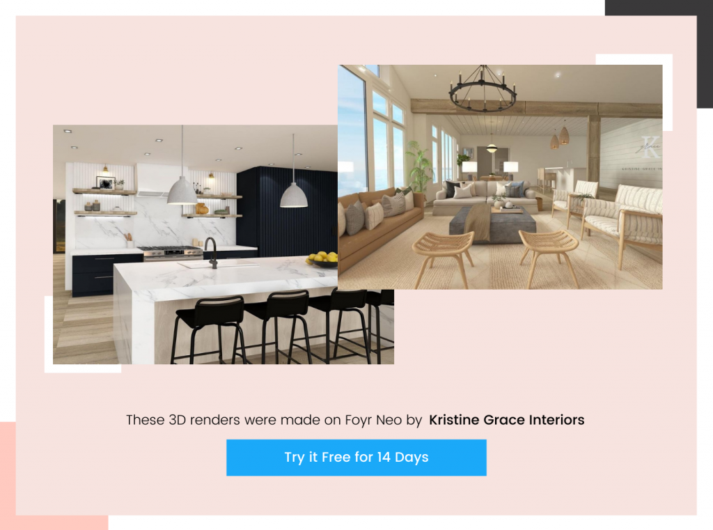 home design by Kristine Grace Interiors