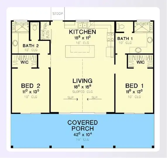 A-frame cabin in nature A-frame cabin in nature