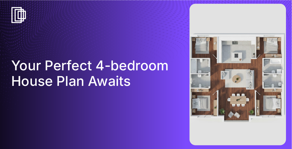 Create impressive modern 4-bedroom homes with Foyr