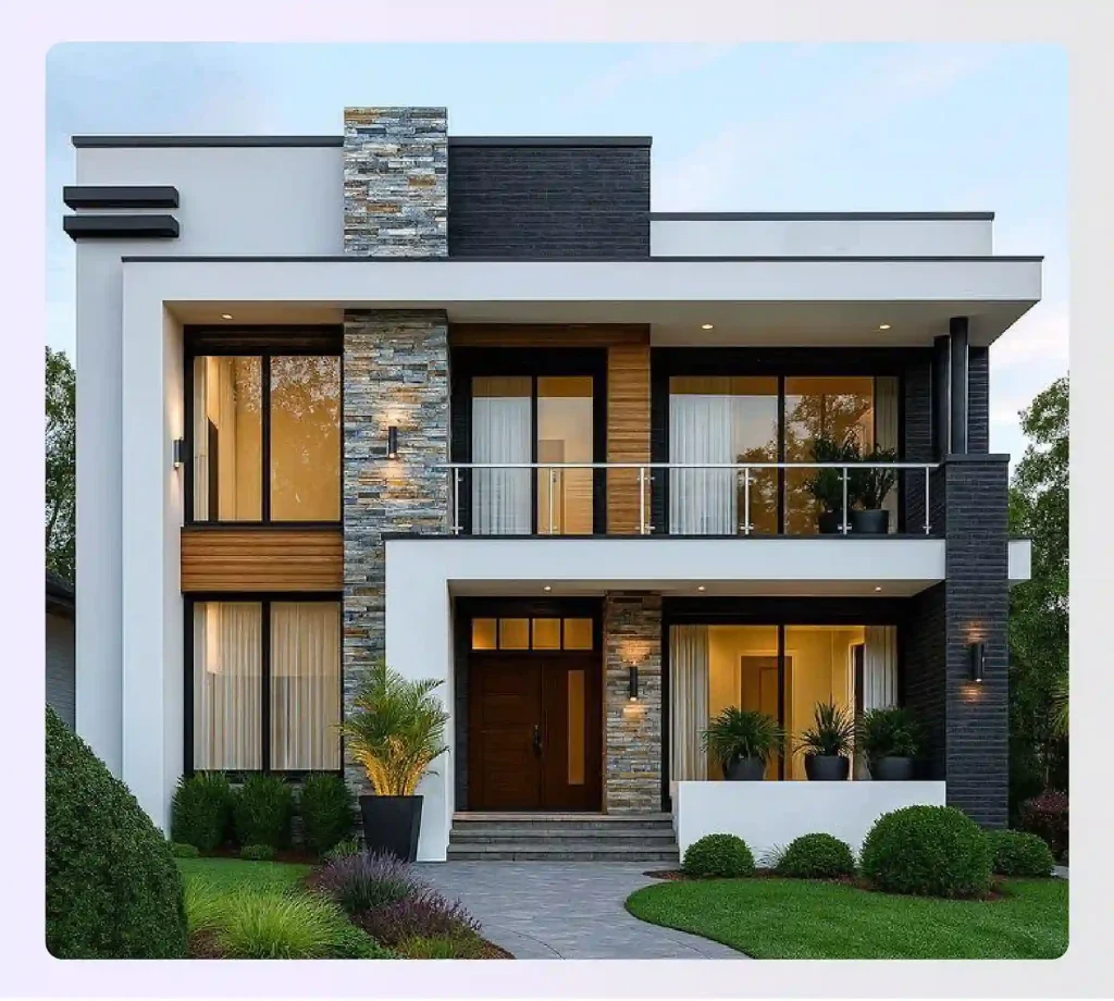 Two-story house with self-contained in-law suite Two-story house with self-contained in-law suite