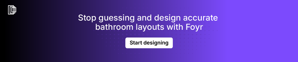 Foyr offers precise measurement tools for bathroom floor plans Foyr offers precise measurement tools for bathroom floor plans