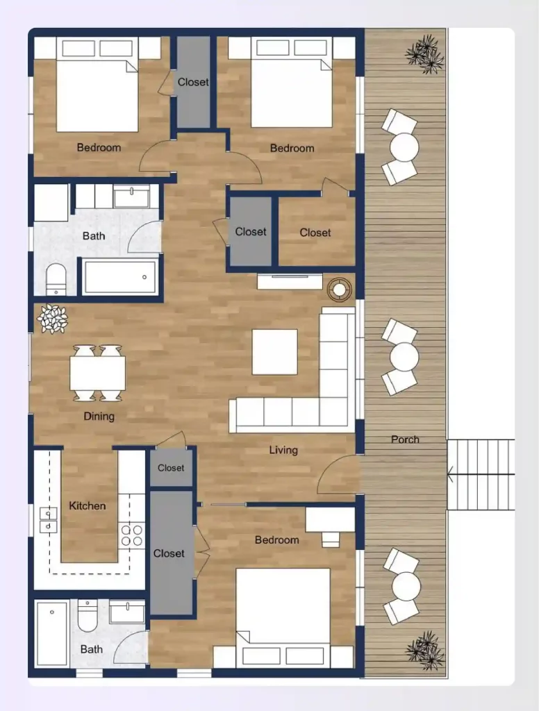 Luxury container house plan design with modern interiors Luxury container house plan design with modern interiors