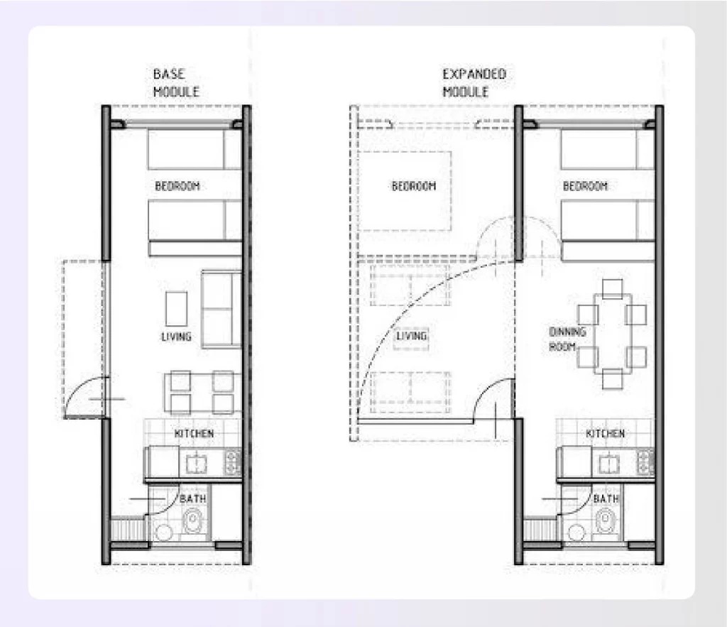 Off-grid storage container home plan design Off-grid storage container home plan design