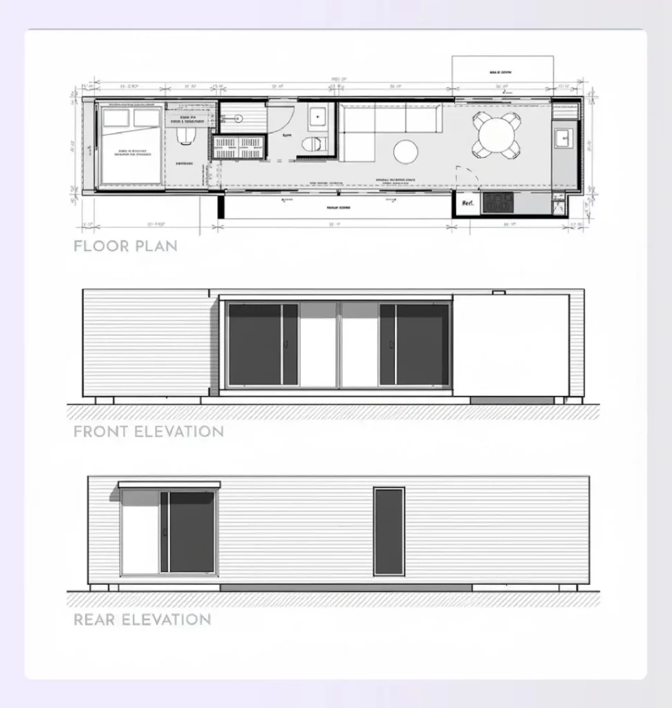 Smart 20ft container house office guest design Smart 20ft container house office guest design