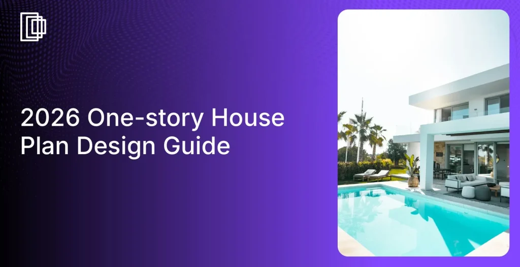 Use Foyr Neo to create your one-story house plan layouts